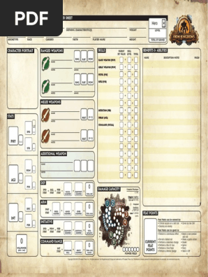 Character Sheet