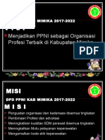 Materi Sosialisasi Dan Pembekalan Pengurus DPD Ppni Kab Mimika Tentang Re-Registrasi TMK 18 Feb 2017