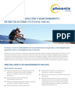 PHOENIX SOLAR Operacion y Mantenimiento