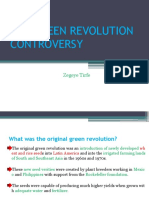 The Green Revolution Controversy by Zegeye Tirfe