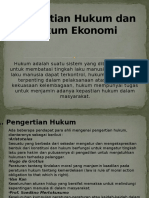 Pengertian Hukum Dan Hukum Ekonomi