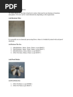 Acid Resistant Tiles Bricks