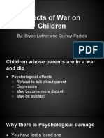 Effects of War On Children