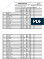 902 Equipment Functional Checklist