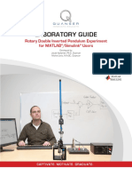Rotary Double Inverted Pendulum - Laboratory Guide (1)