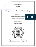 Design of Single Stage Low Pressure Turbine-Report 