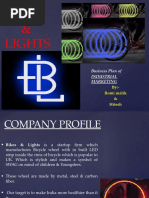 Bikes & Lights: Business Plan of Industrial Marketing