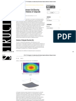 Soil Bearing Capacity and Modulus of Subgrade Reaction