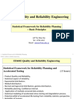 2 Statistical Framework for Reliability Planning-- Basic Principles -- VER 2017