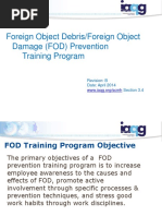 FOD Prevention Program for Aircraft Safety | PDF | Foreign Object ...