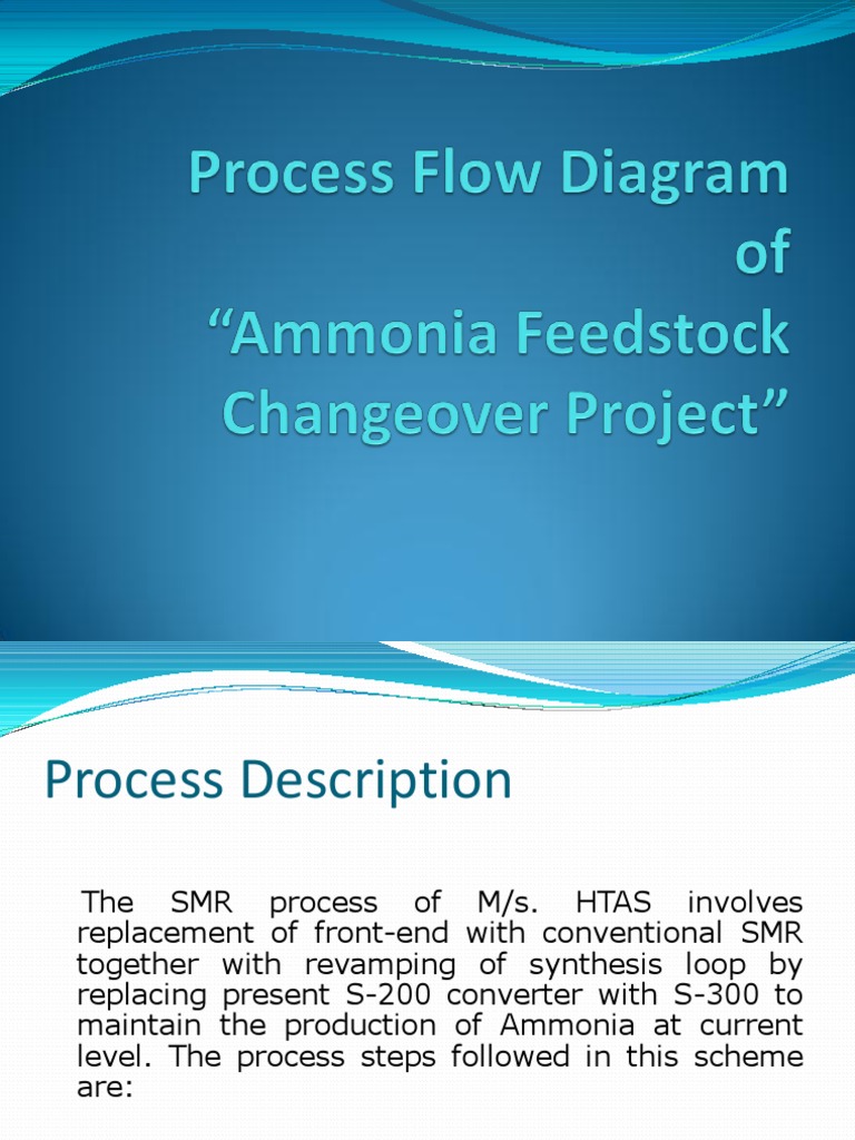 SMR Process for Ammonia Production | PDF | Carbon Dioxide | Ammonia