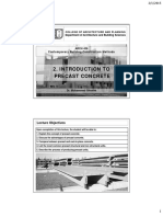 2 - Introduction To Precast Concrete PDF