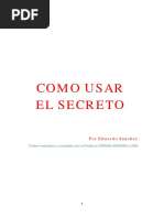 Como Usar El Secreto Ver 1 PDF