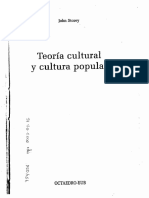 John Storey Teoría Cultural y Cultura Popular