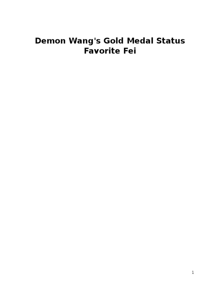 Demon Wang PDF Emperor Of China Harem