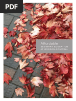 Affordability Brochure 2017