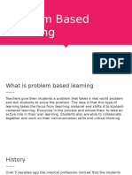 Problem Based Learning