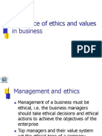 6--Relevance of Ethics and Values in Business