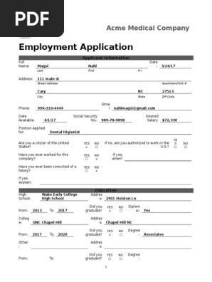 application