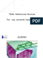 TEMA: Referencias Tecnicas Por: Ing. Leonardo Yupanqui A