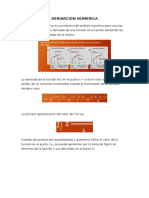 Derivadas Laterales Metodos numericos