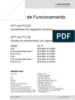 Estufa Binder E 28 B-E - 06-2013 - SP PDF