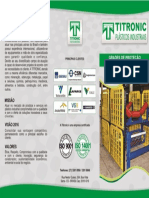 Proteções para Adequação NR 12 Titronic 1a