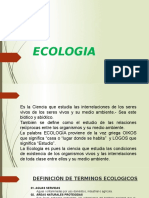 ECOLOGIA