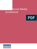 2013 Social Media Guidebook: The Representative On Freedom of The Media