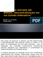 Políticas Sociais No Brasil