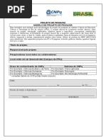 Modelo Projeto Pivict 2012-2013