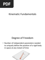 Kinamatic Fundamentals