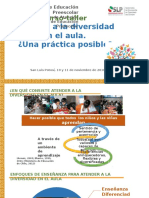 Taller Atender A La Diversidad