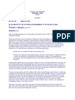 IN THE MATTER OF THE PETITION FOR DISBARMENT OF TELESFORO A. DIAO,  vs. SEVERINO G. MARTINEZ, 