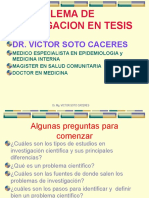 Tesis I - El Problema Científico