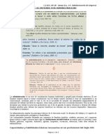 Administracion- Administrador- Organización