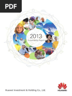 2013Huawei Sustainability Report-final