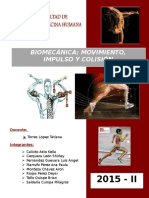 Biomecánica: Movimiento, Impulso y Colisión