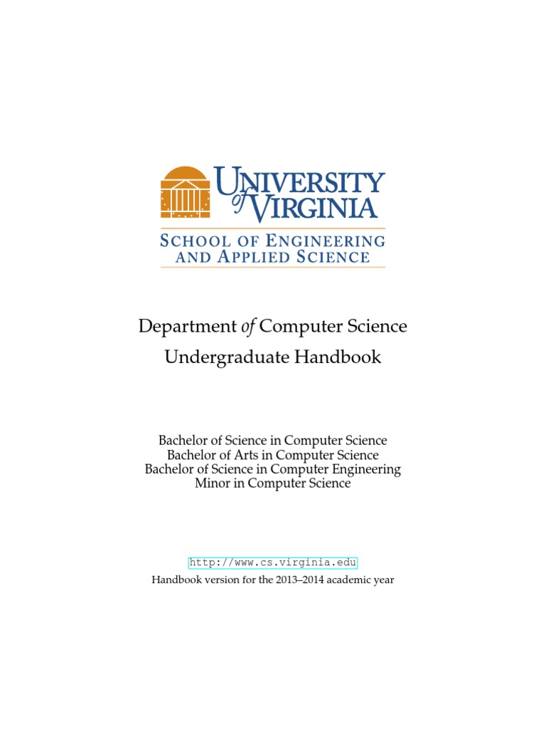 Cs Ug HBK 13-14-1 Revised | PDF | Bachelor Of Science | Computer Science