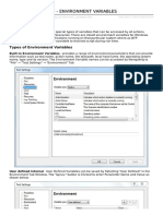 Qtp Environment Variables