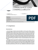Competence Compellability