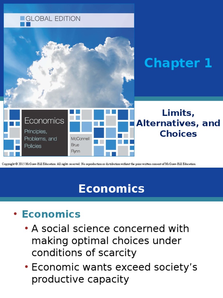 Limits, Alternatives, and Choices | PDF | Microeconomics | Economics