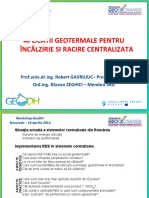 Incalzire Racire Centralizate - Aplicatii Geotermale PDF