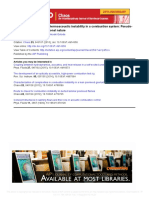 Dynamics of Self-Excited Thermoacoustic Instability in A Combustion System: Pseudo-Periodic and High-Dimensional Nature