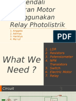 Pengendali Putaran Motor Menggunakan Relay Photolistrik (1)