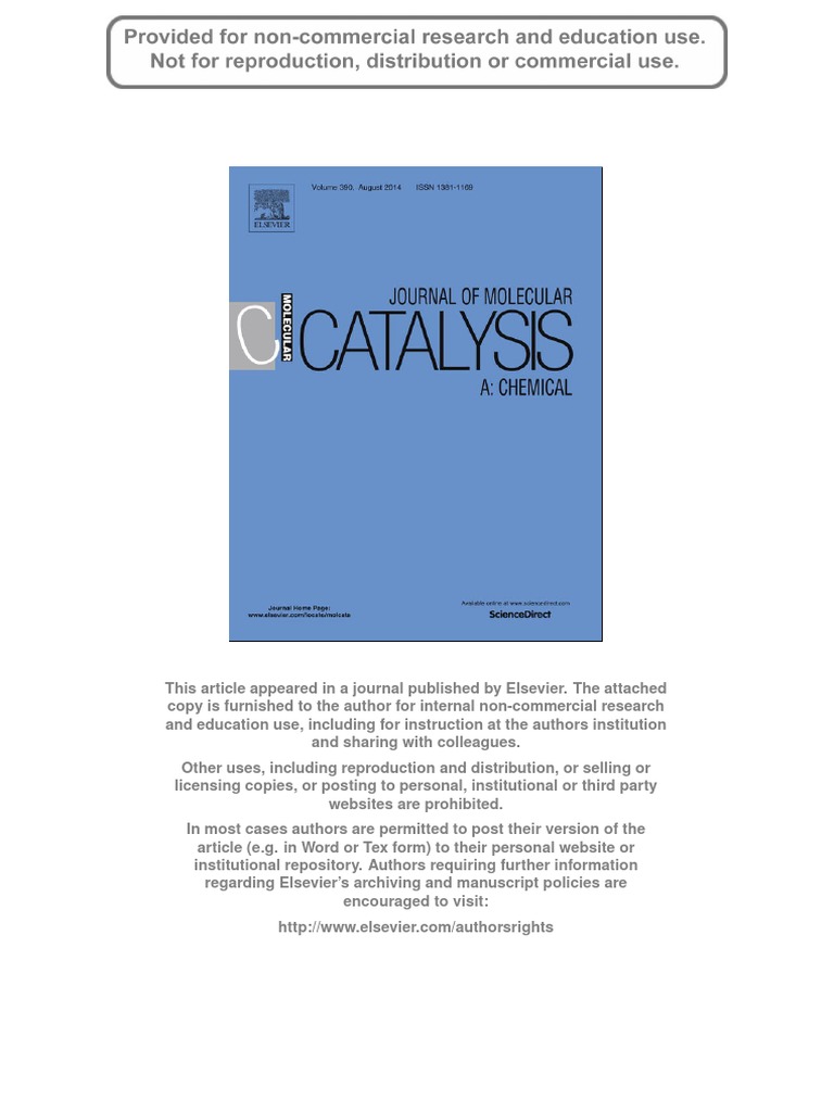 10 1016j Molcata 2014 02 013 PDF | PDF