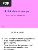 Lipid Metabolismenya 2017