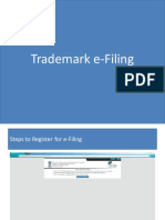 Trademark e Filing e Usermanual