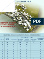 GlobeVill - Monthly Project Status 30 September - 2015