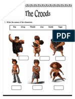 The Croods Past Simple